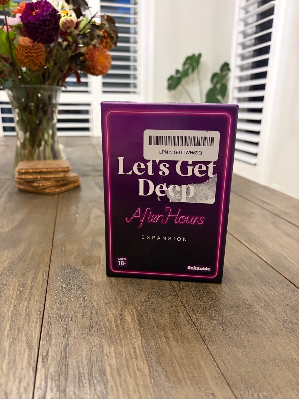 Letβs Get Deep After Hours Expansion - Purple